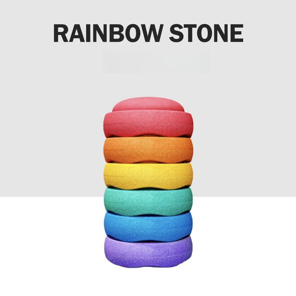 Rainbow River Crossing Stone Children&