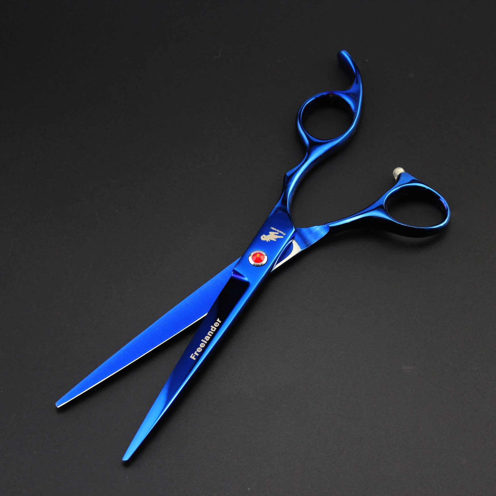 Pet Grooming Scissors, Straight And Curved Scissors, Set