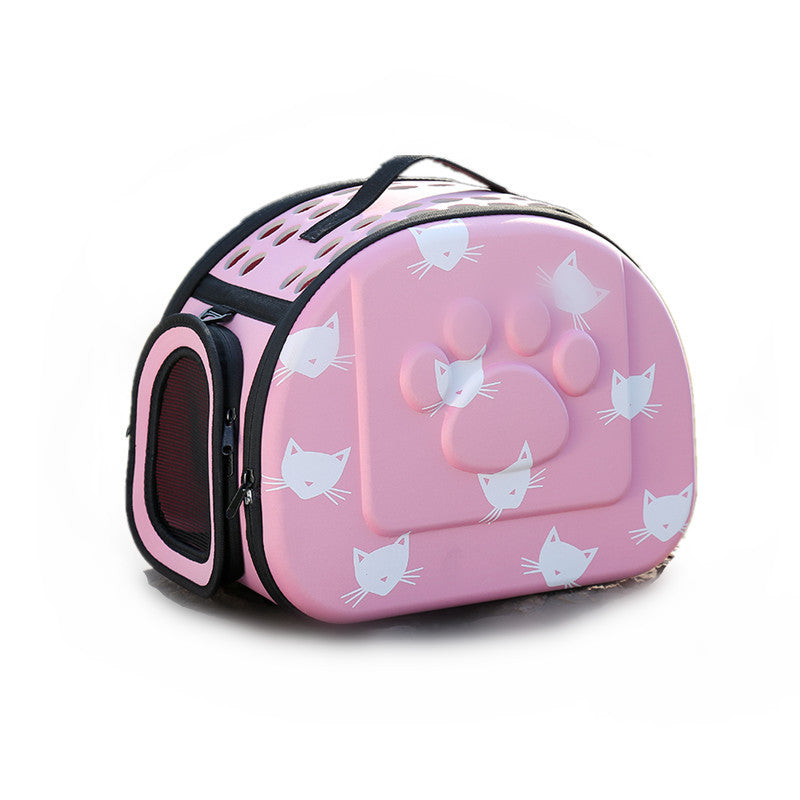 Breathable Portable Pet Bag Breathable Cat Bag Foldable Dog Cat Pet Outing Backpack