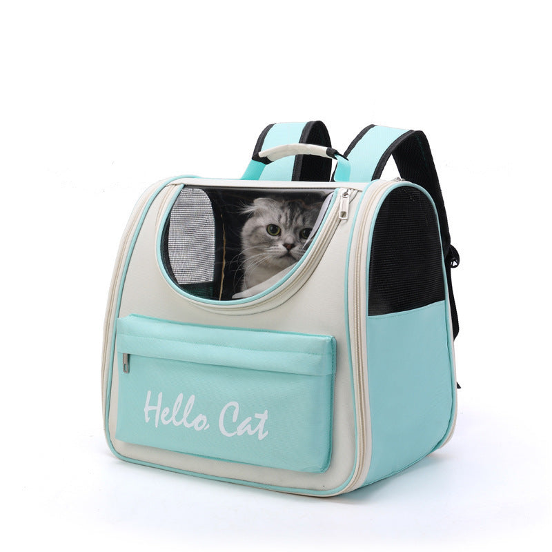 Cats Out Portable Breathable Handbag Shoulders