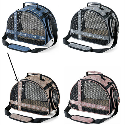 One Shoulder Pet Bag Portable Travel Cat Litter