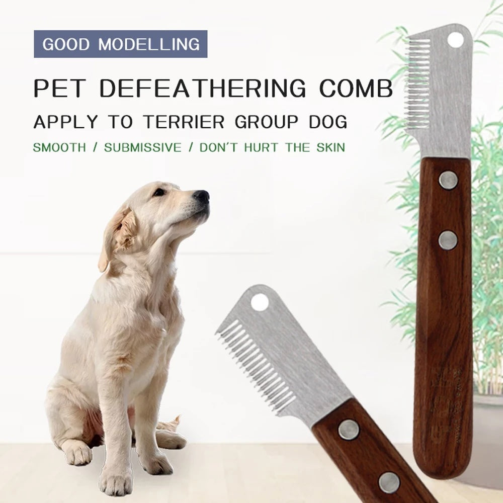 Dog Hair Removal Knife Pet Grooming Tool Shaving Comb Dog Accessories