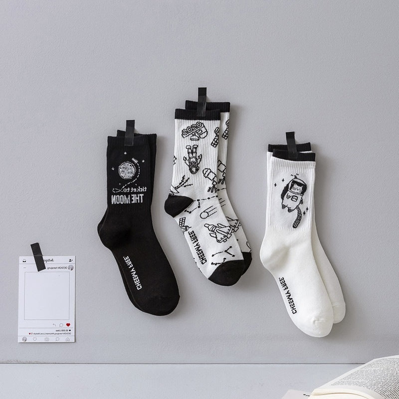 Cartoon personality creative funny socks