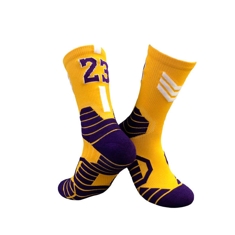 Superstar basketball socks