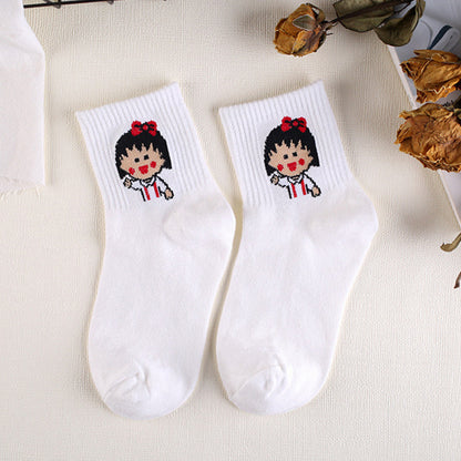 Cartoon cotton socks