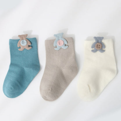 Cartoon Accessories Baby Socks Boneless Baby Cotton Socks