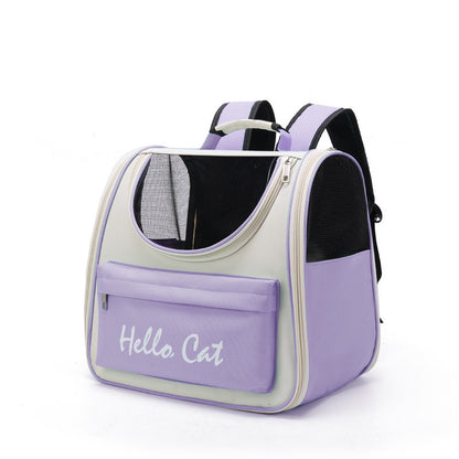 Cats Out Portable Breathable Handbag Shoulders