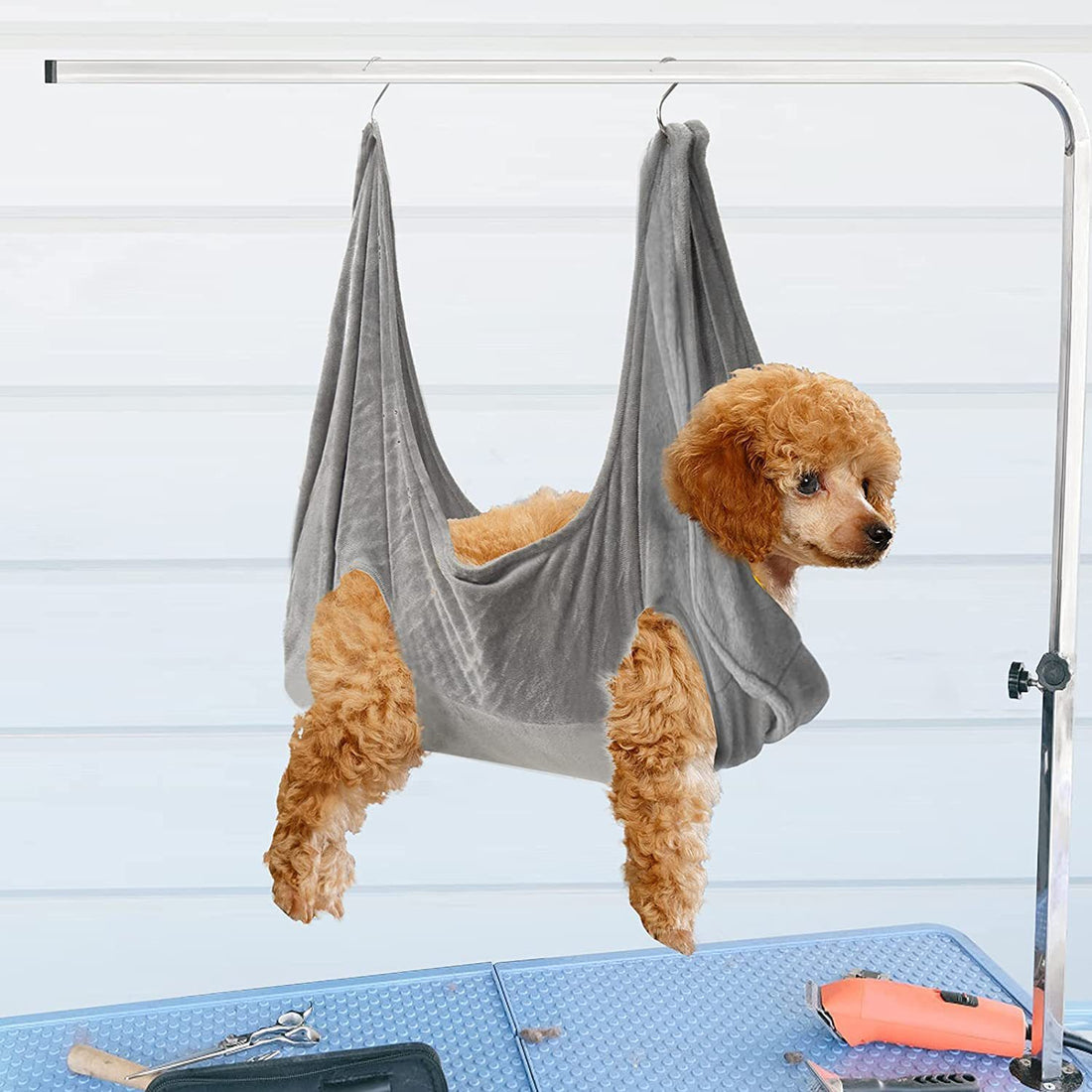 Dog Grooming Hammock, Nail Trimming Helper, Dog Grooming Harness Multifunctional Restraints, For Small Medium Large Dogs And Cats Bathing, Washing, Grooming, And Trimming Nails