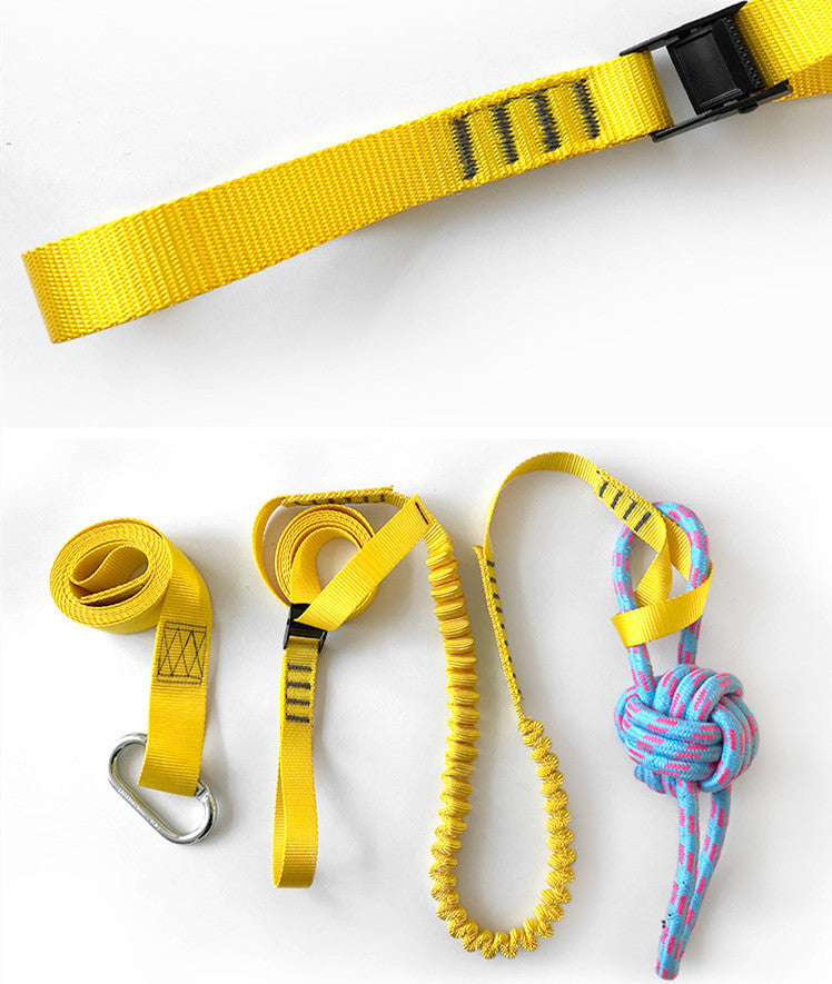 Pet training rope toy set