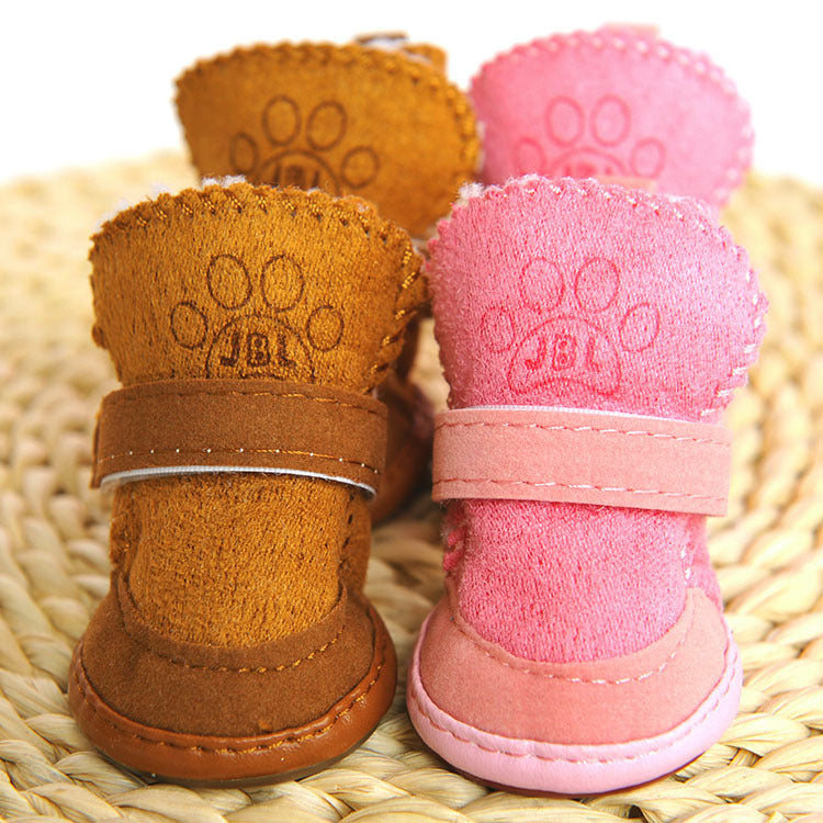 Dog snow boots teddy