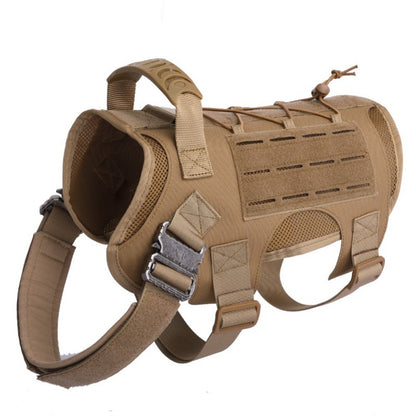 Outdoor tactical large dog clothes