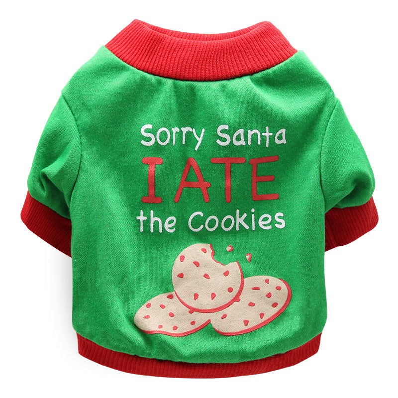 Christmas pet dog clothes