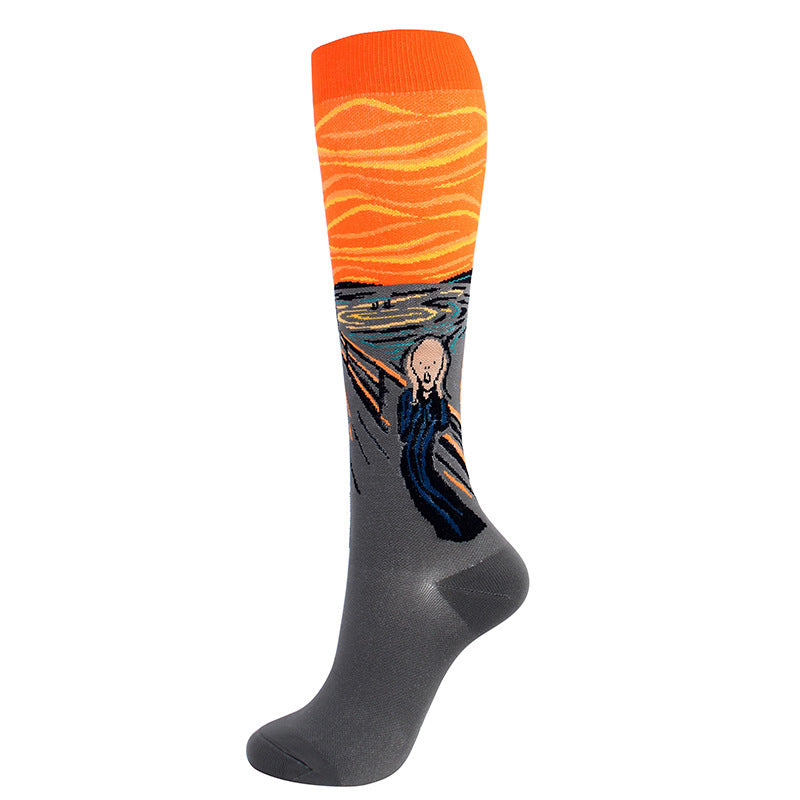 Running compression socks