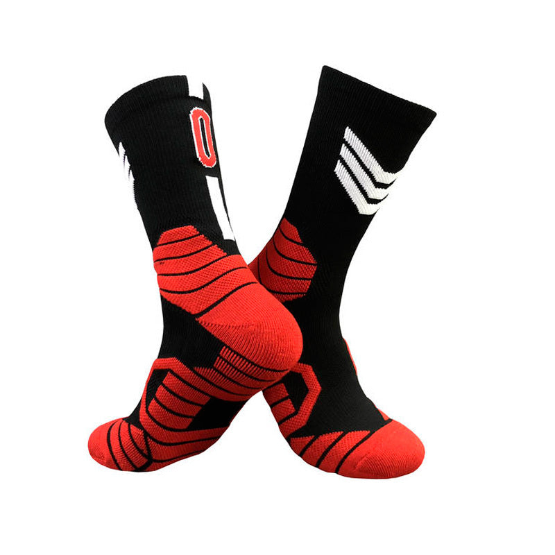 Superstar basketball socks