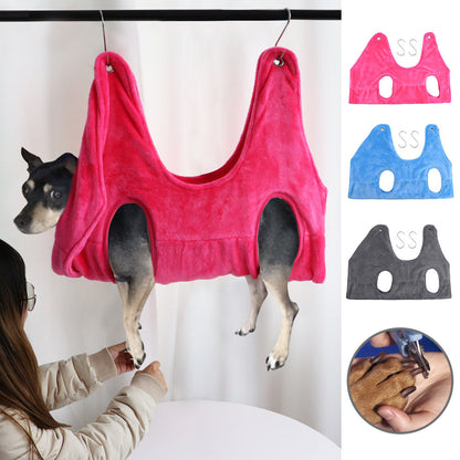 Convenient Pet Grooming Hammock Helper Restraint bag