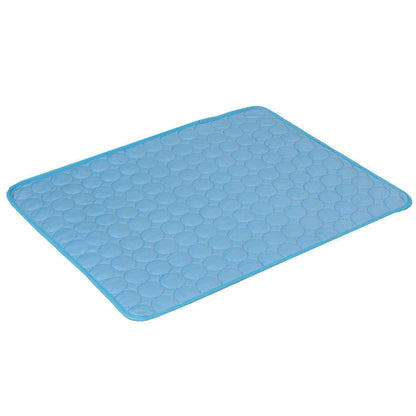 Pet Dog Cat Ice Silk Cold Nest Pad For Cooling In Summer