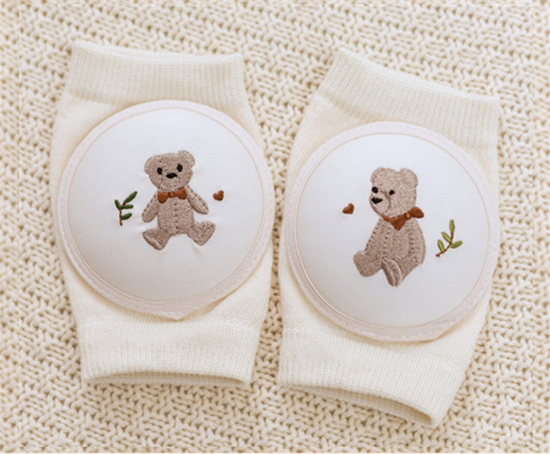 Summer Baby Crawling Knee Socks Baby Anti-Fall Protective Gear Mesh Breathable Childrens Knee Protection Socks