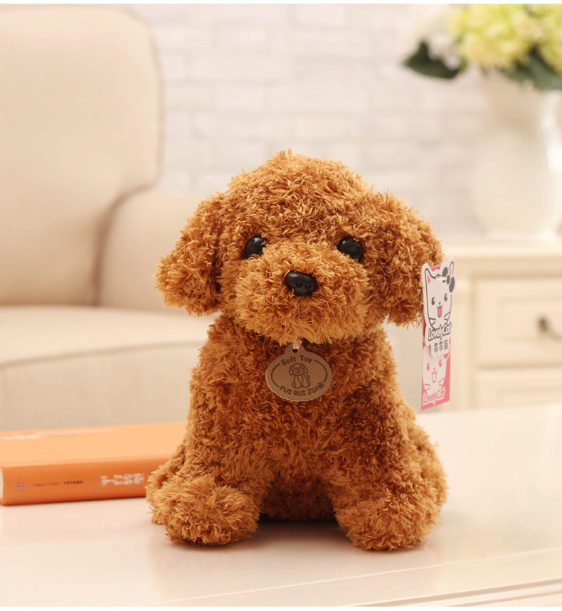 Teddy dog plush toy cute pet