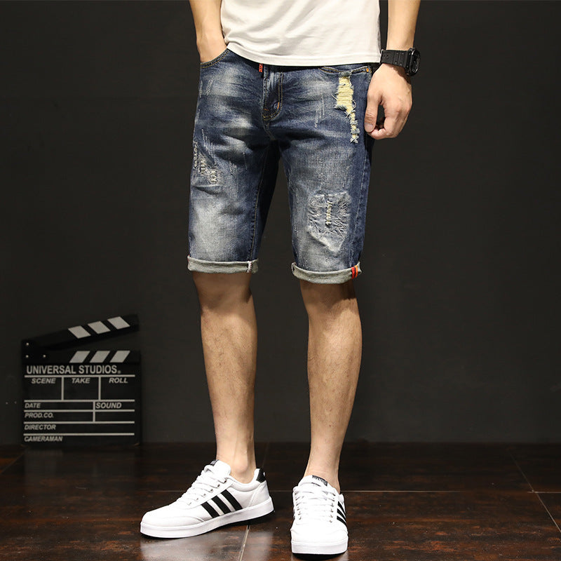 18 New Elastic Pants Summer Men&