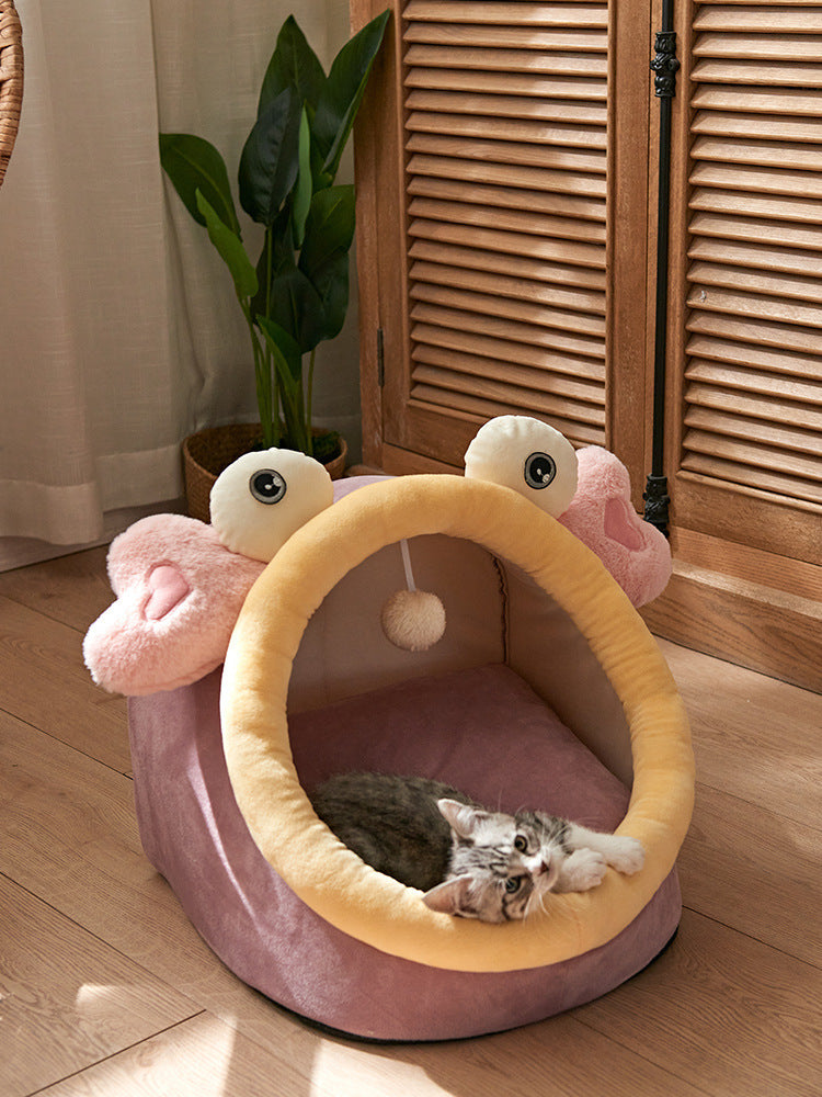 Cat Litter Four Seasons Universal Summer Cat House Bed House Villa Removable And Washable