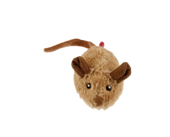 GiGwi Expensive For The Pulley Mouse Cat Supplies Plush Vocal Cat Toy Net Red Pet Toy Kitten Self-Hey