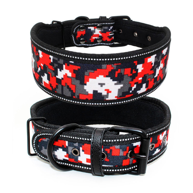 Comfortable And Breathable Pet Collar Highlight Reflective Dog Collar