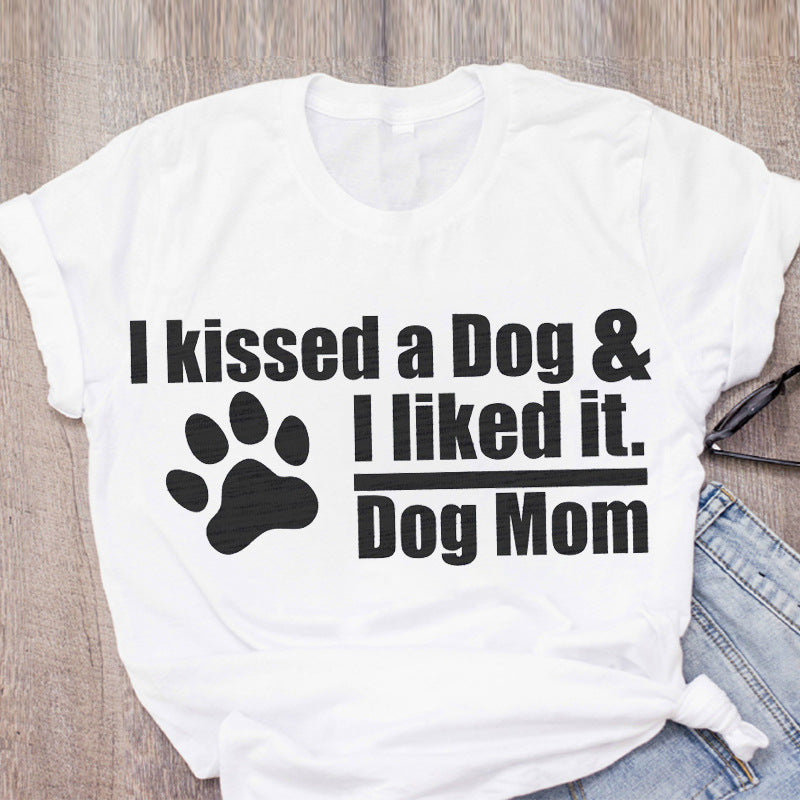 Cute Cartoon Pet Short Sleeve