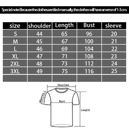 European And American Cat Digital Printing Casual Round Neck T-shirt