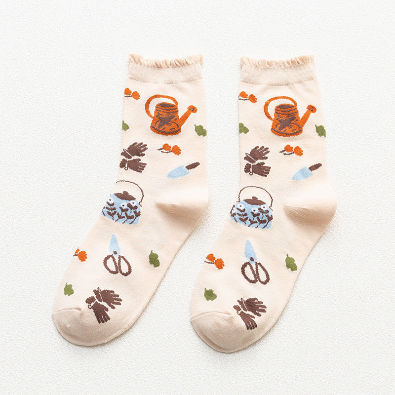 All-matching Caramel Cartoon Women&