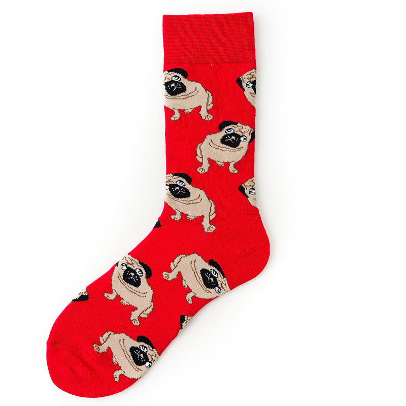 Colorful cartoon cotton socks