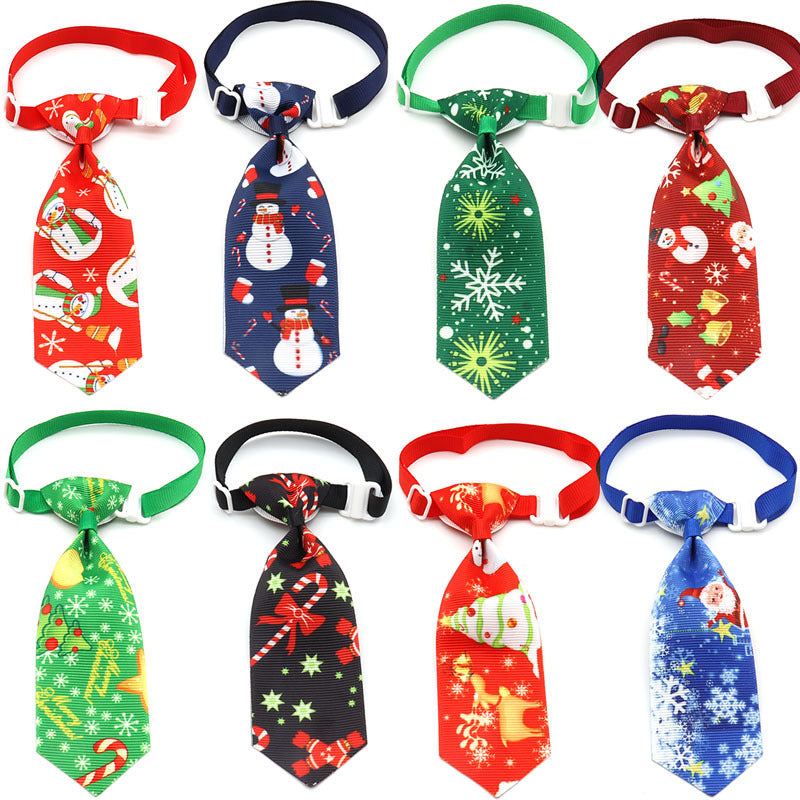 Christmas Pet Tie Bow Tie Pet Supplies