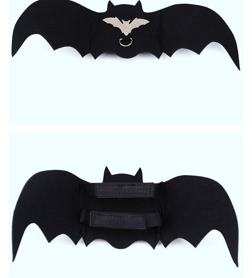 Halloween funny pet bat wings dog clothes