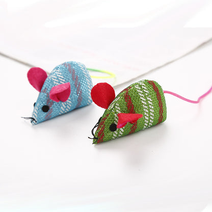 Cat, pet toy, christmas mouse