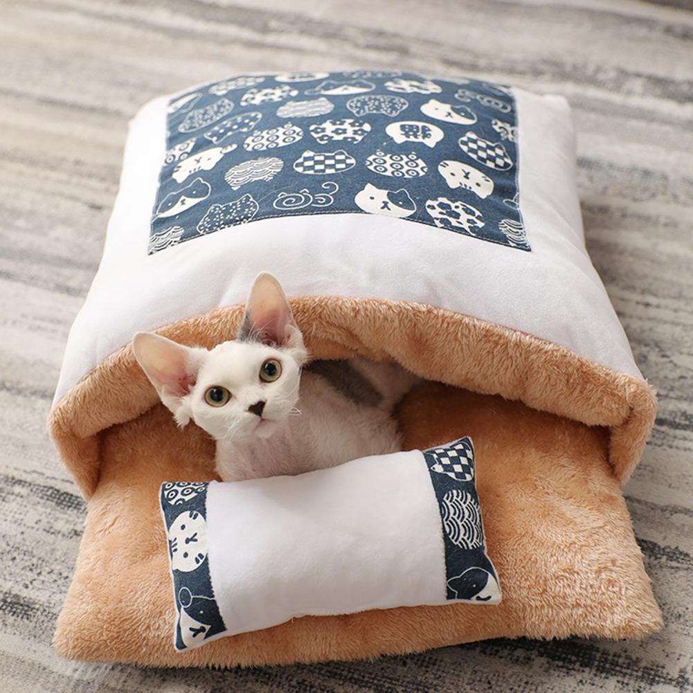 Cat Litter Winter Warm Cat Closed Removable And Washable Quilt