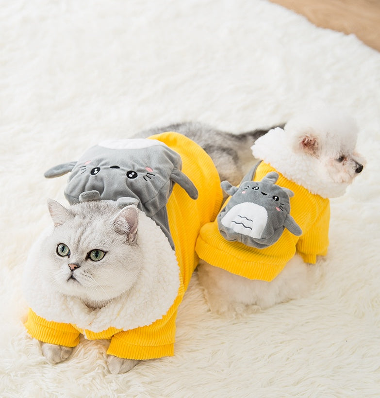 Corduroy pet clothes