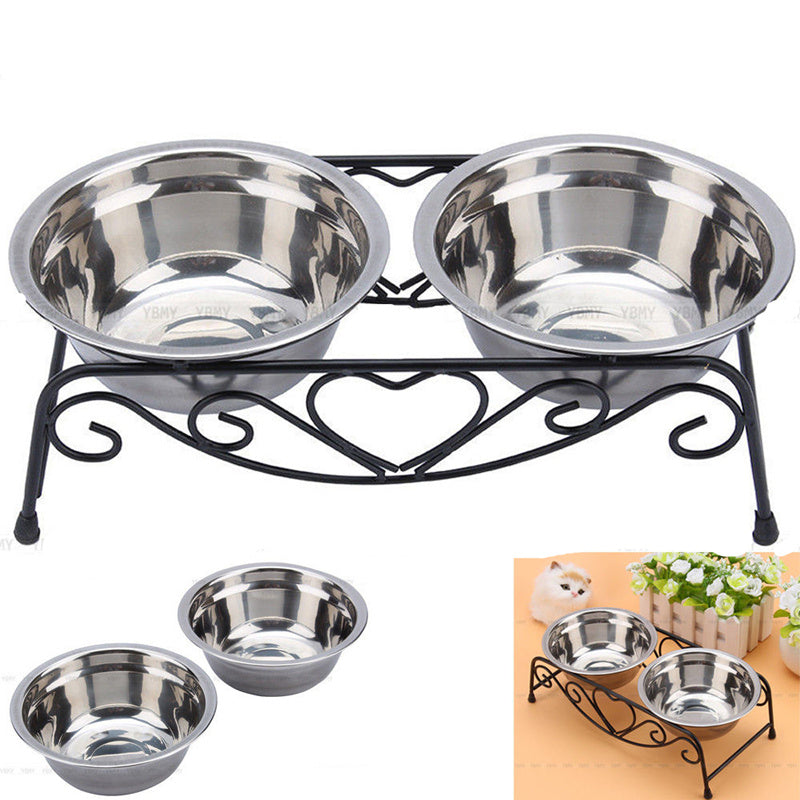 Stainless steel pet bowl