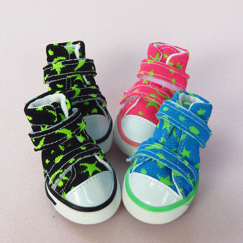 Pet Shoes Fashion Pet Mesh Dog Sneakers