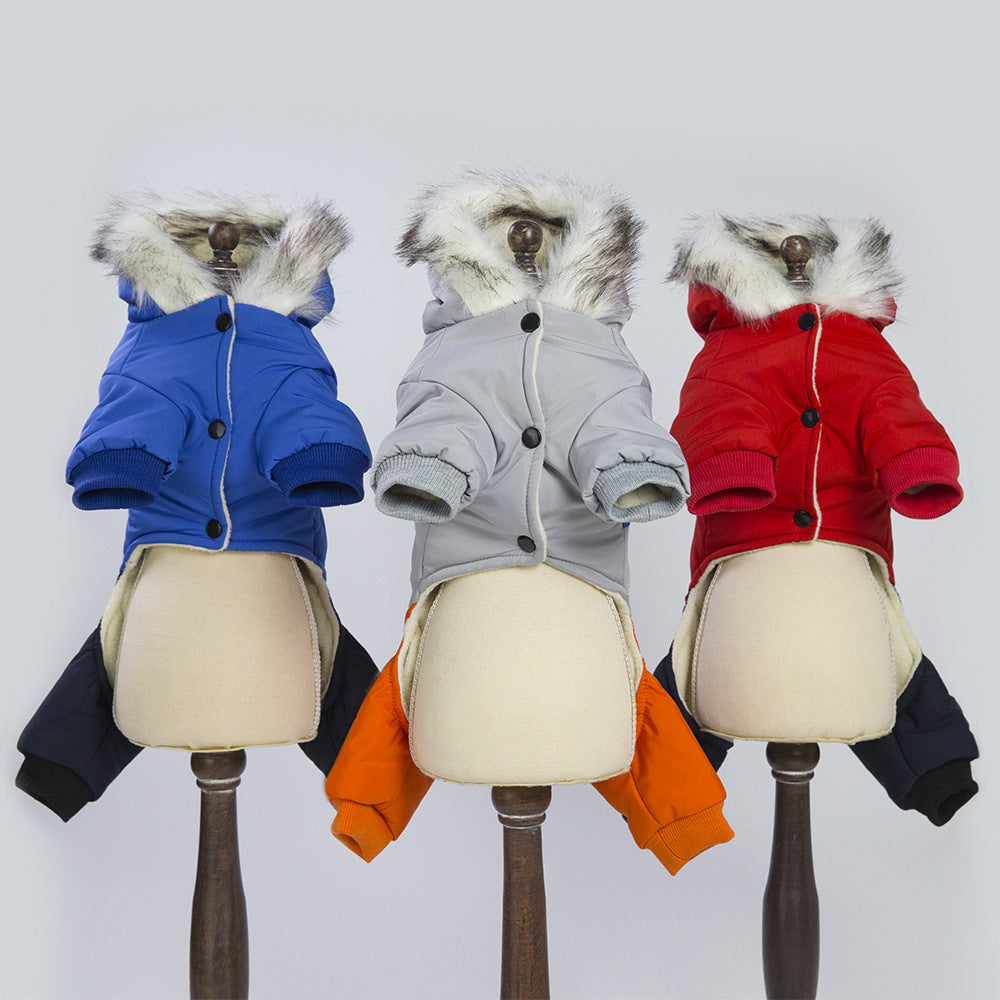 clothes for pets Dog snow coat