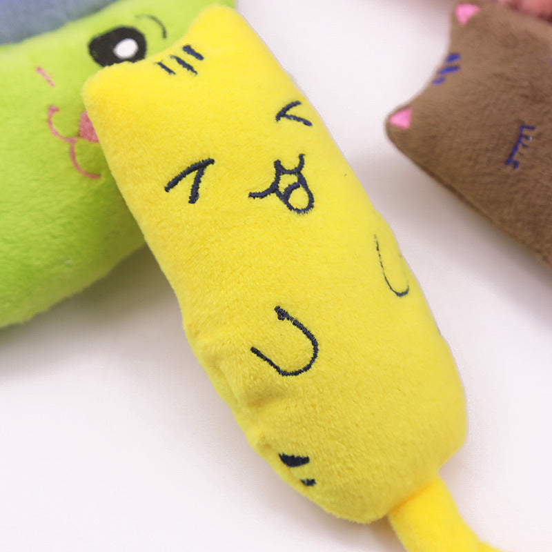 Pet Cute Plush Catnip Toy