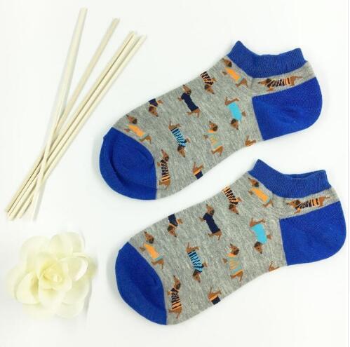 10pcs cotton socks dog print