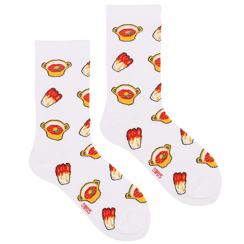 Cute Korean Style Cartoon Socks Children Tube Socks