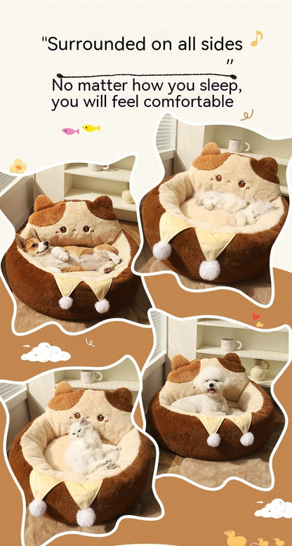 Cat Nest Winter Pet Bed