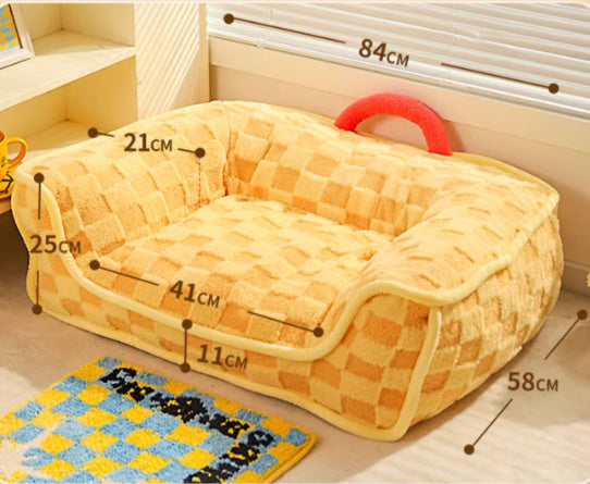 Cat Nest Winter Warm Pet Bed Removable And Washable