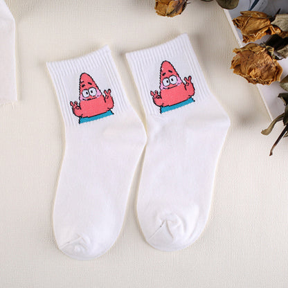 Cartoon cotton socks