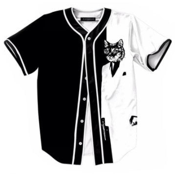 Cat Tuxedo Jersey Tee