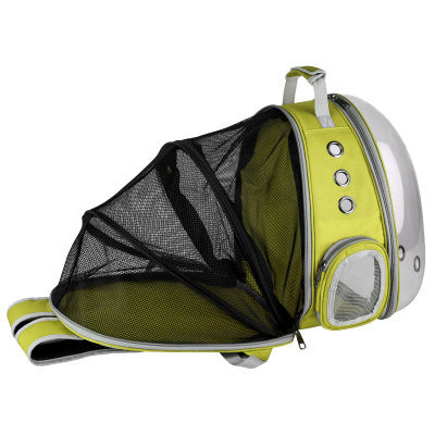 Portable Pet Puppy Backpack Carrier Bubble, New Space Capsule Design 360 Degree Sightseeing Rabbit Rucksack Handbag