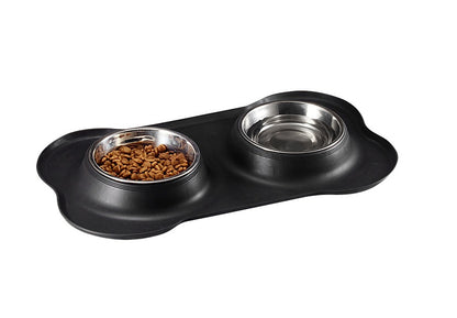 Pet double bowl