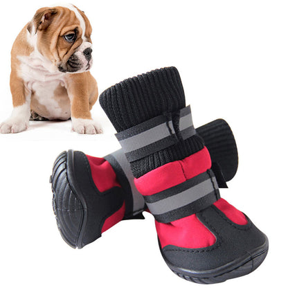 Winter Cotton Non-slip Boots For Dogs