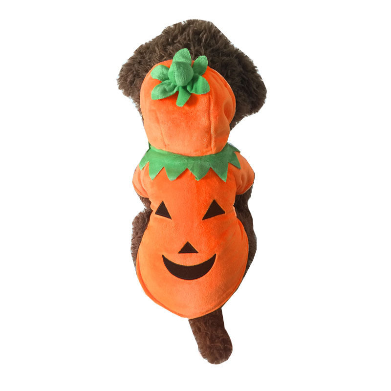 Halloween pet clothes pumpkin demon transformation costume