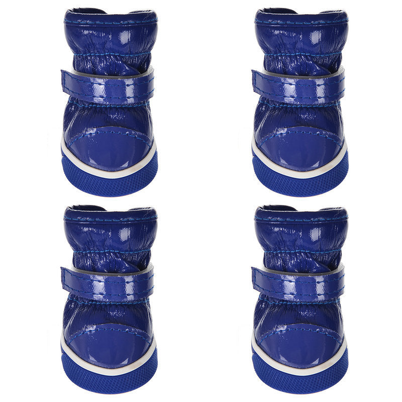 Pet cotton shoes ski boots